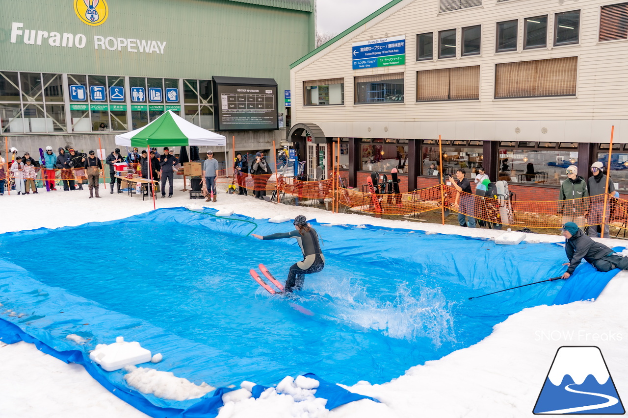 富良野スキー場｜いよいよインターナショナルなイベントに？！春シーズン恒例『第13回 Pond Skimming 池渡り』開催～♪